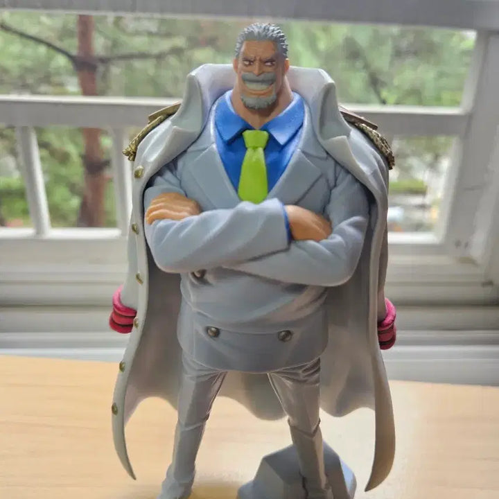 [BUNJANG] Sengoku &amp; Garp Figure Bundle Set with Acrylic Block / 일괄 급처) 센고쿠 라원+가프 피규어+센고쿠 아크릴 블록