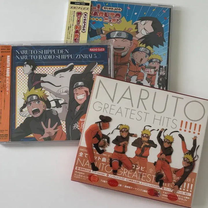 [BUNJANG] Naruto OST &amp; Voice Actor Radio CD Bundle Set / (일괄) 나루토 ost + 성우 라디오 cd