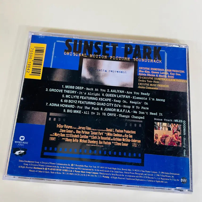 [BUNJANG] Sunset Park Original Motion Picture Soundtrack CD / [중고음반/CD] 선셋 파크 Sunset Park OST 영화음악 (맙 딥, 알리야)