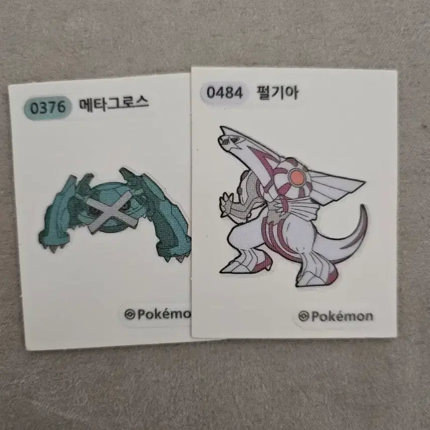 [BUNJANG] Pokemon Sticker Bundle - Metagross, Palkia / 포켓몬 띠부실 메타크로스,펄기아 일괄(개별은 연락)