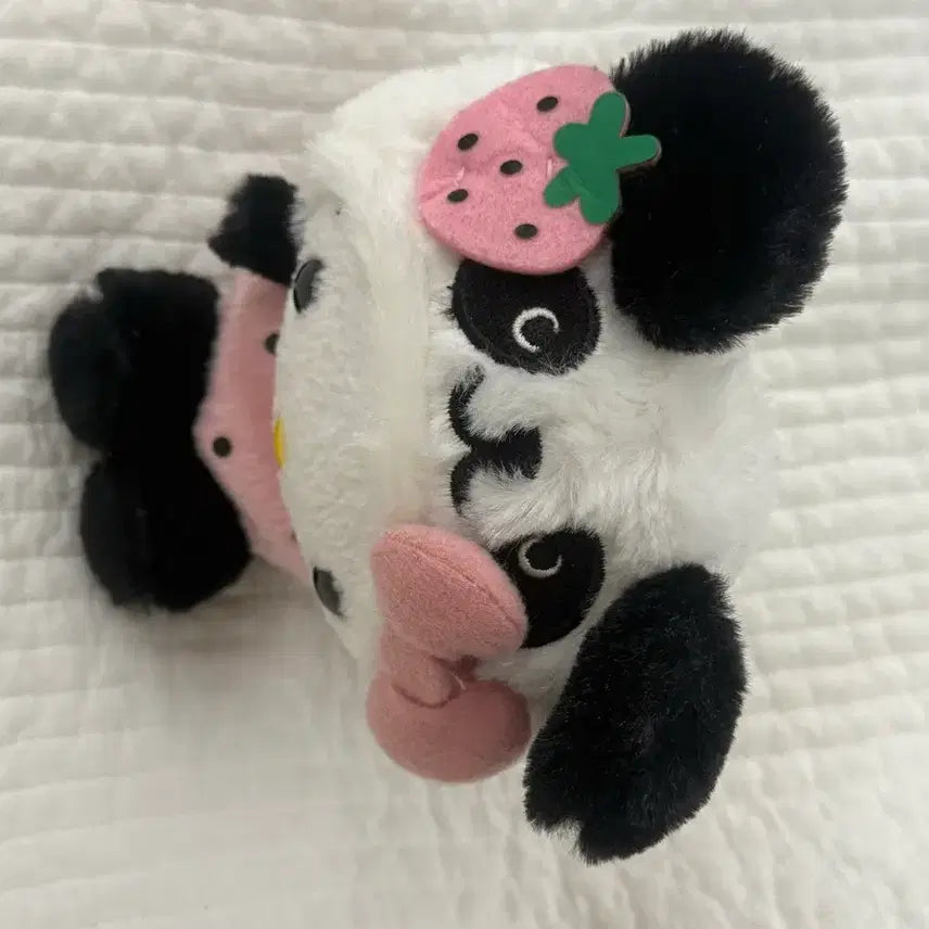 [BUNJANG] Sanrio Hello Kitty Ichigo Panda Plush / 산리오 헬로키티 이치고판다 인형