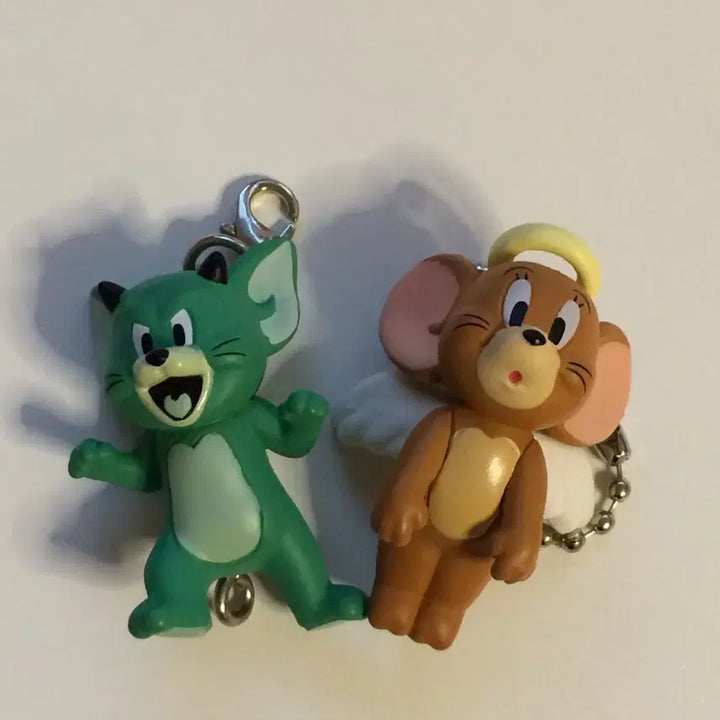 [BUNJANG] Tom and Jerry Jerry Angel Devil Mascot Charm Set / 톰과 제리 주렁주렁 마스코트 제리 천사 악마 세트