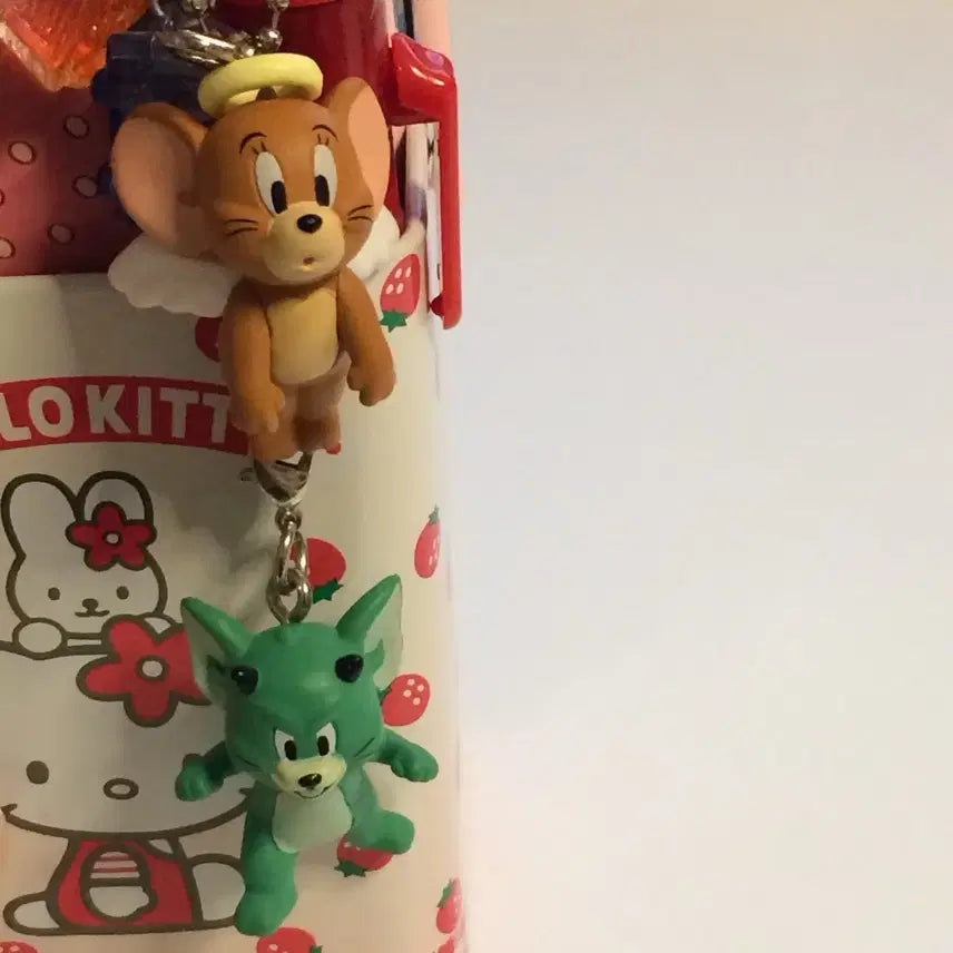 [BUNJANG] Tom and Jerry Jerry Angel Devil Mascot Charm Set / 톰과 제리 주렁주렁 마스코트 제리 천사 악마 세트