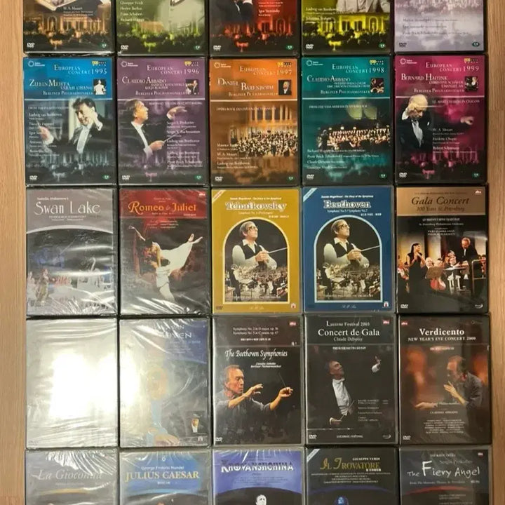 [BUNJANG] Classical Performance DVD Bundle Set (New) / 다양한 클래식 새상품 DVD 모음 일괄판매