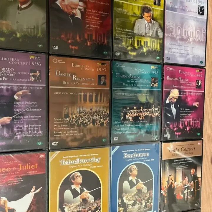 [BUNJANG] Classical Performance DVD Bundle Set (New) / 다양한 클래식 새상품 DVD 모음 일괄판매