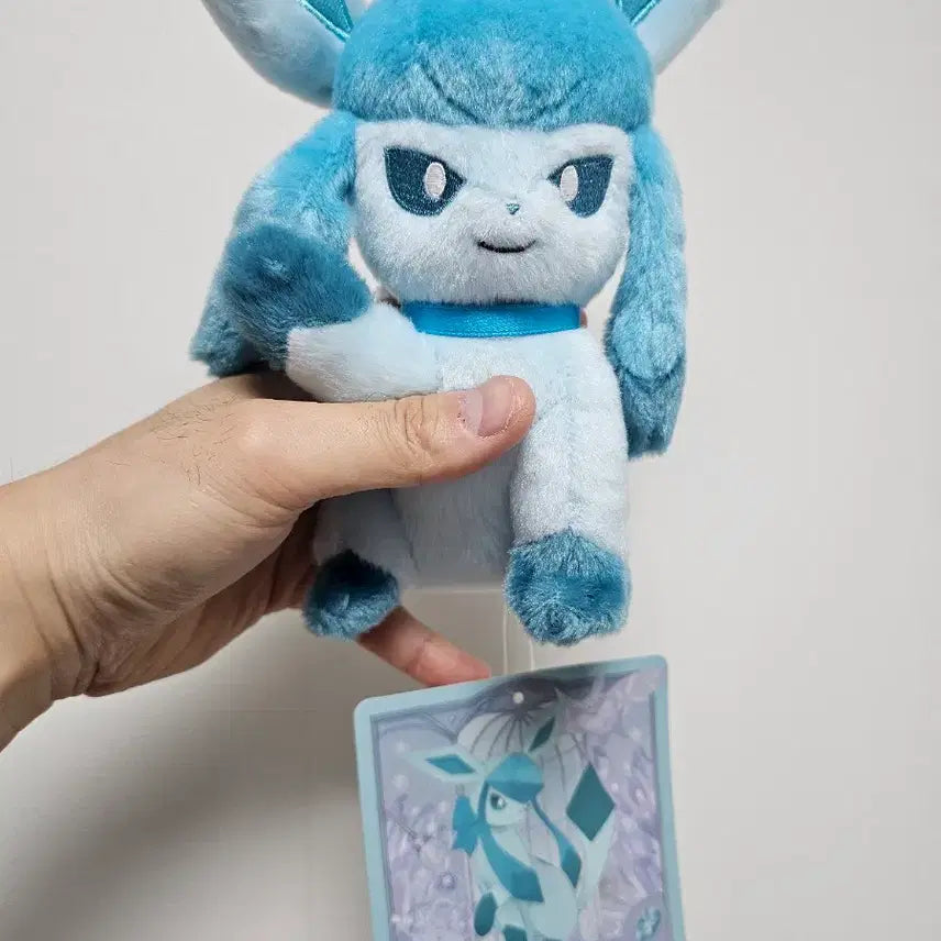 [BUNJANG] Pokemon Eevee Collection Glaceon Plush / 포켓몬 팝업 이브이 컬렉션 글레이시아