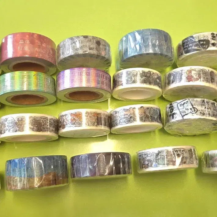 [BUNJANG] BL Washi Tape Bundle (22 pcs) / bl 비엘 마스킹테이프 마테 일괄 비공식 향마걸 비밀한연애 굴돌노 키앤크 페이백 미필고 시에러 키더그 해후 해흔 파지 블랙스완 불우한삶 등