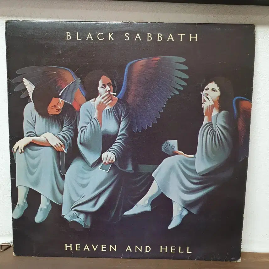 [BUNJANG] Black Sabbath Heaven &amp; Hell 1983 Sung Eum LP / 블랙 사바스 헤븐 앤 헬 LP 1983 성음
