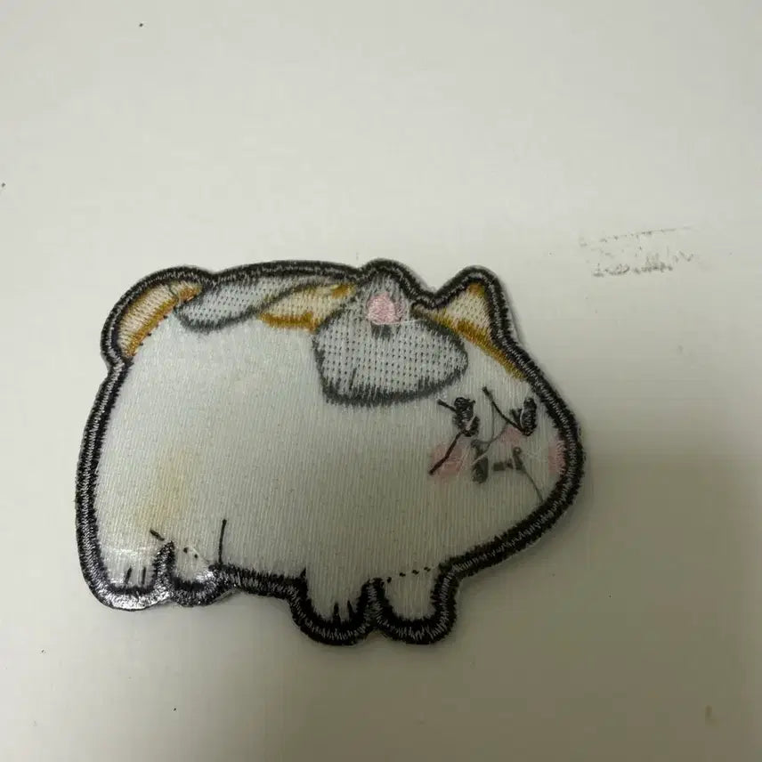 [BUNJANG] Final Fantasy XIV Fat Cat Embroidered Patch / 파판14 뚱냥이 자수 패치 와펜