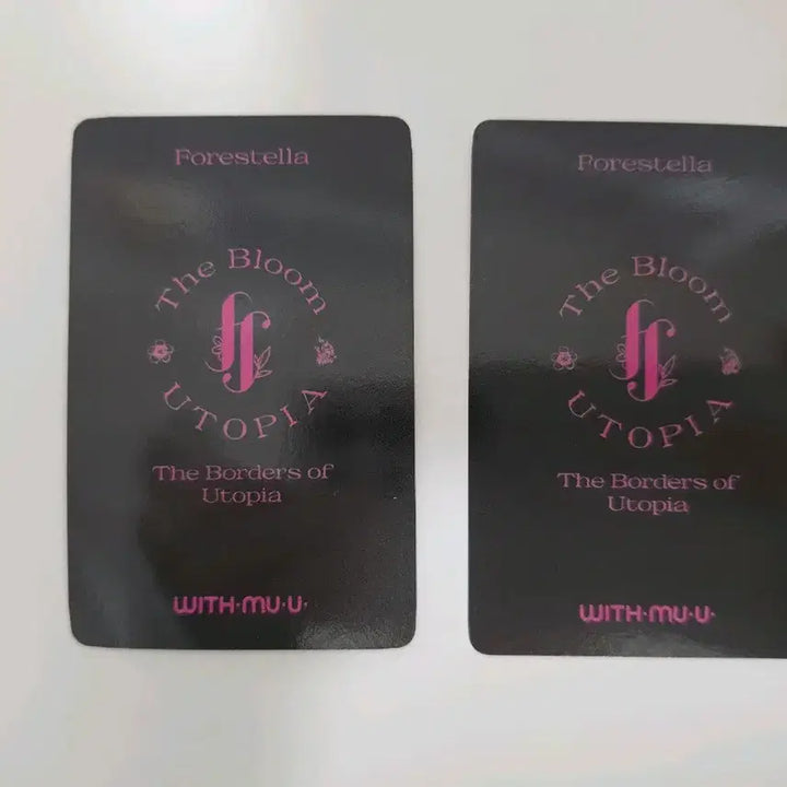 [BUNJANG] Forestella Utopia Photocard Bundle Set (withmuu POB) / 포레스텔라 유토피아 포카, 위드뮤특전 일괄