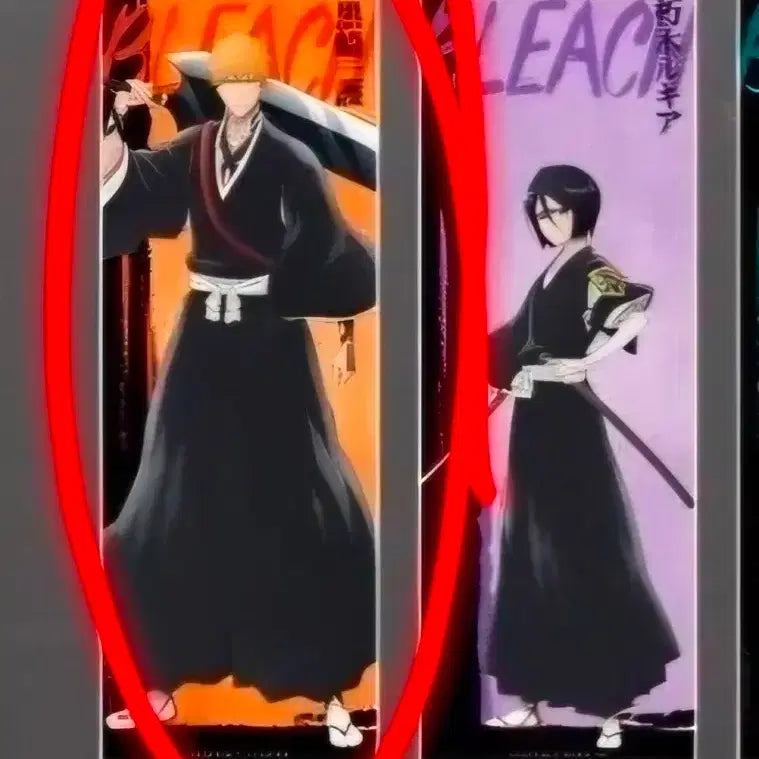 [BUNJANG] Bleach Ichigo Collaboration Cafe Poster / 블리치 콜라보카페 이치고 포스터 홍대 팝업 콜카
