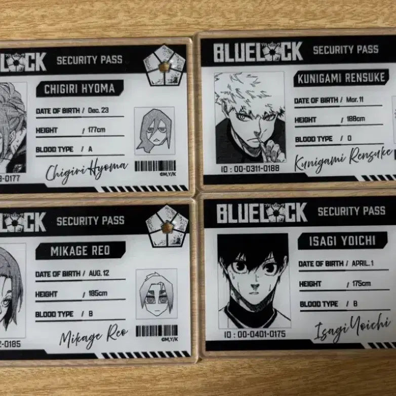 [BUNJANG] Blue Lock Exhibition ID Card Leo / 블루록 원화전 ID 카드 레오 양도