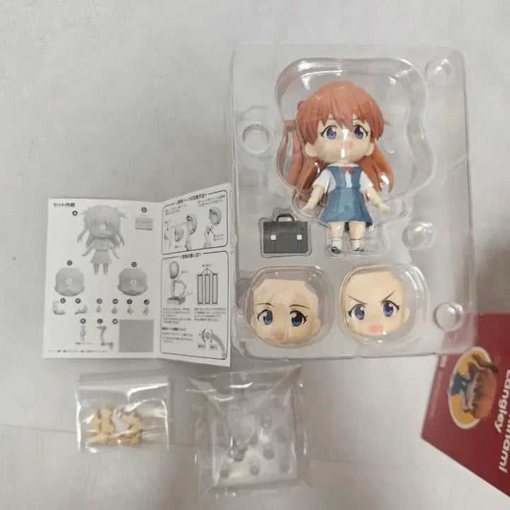 [BUNJANG] Evangelion Asuka School Uniform Nendoroid / 에반게리온 아스카 교복 넨도로이드