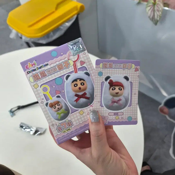 [BUNJANG] Crayon Shin-chan Shiro (Panda Costume) Plush / 짱구는못말려 짱구 복실복실 굿즈 판다 팬더 유리 팔아요