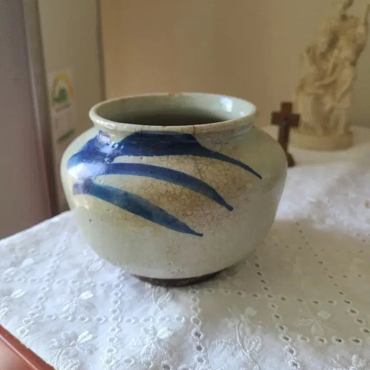 [BUNJANG] Haesoo Celadon Jar / 골동  해주 도자기