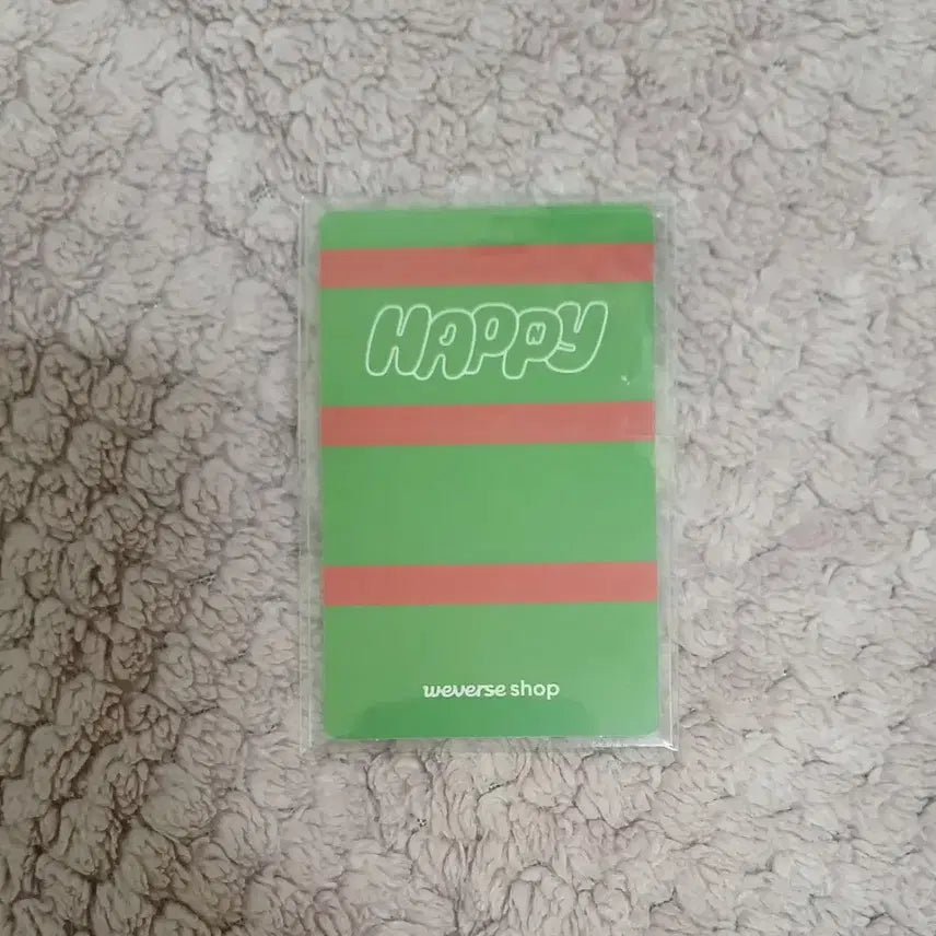 [BUNJANG] Jin Happy Showcase Pickup POB A Type Photocard / 진 해피 쇼케이스 픽업 특전