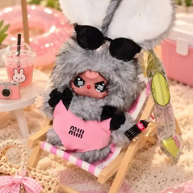 [BUNJANG] Baby3 Custom Doll Keychain with Accessories / 베이비쓰리 커스텀 인형 키링