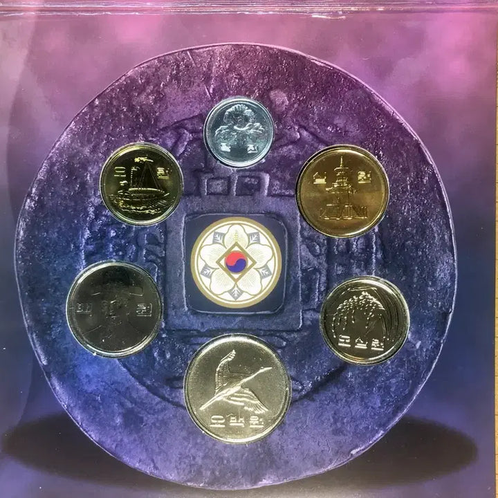 [BUNJANG] 2005 Korean Mint Set - 6 Coin Uncirculated / 2005년 한국의 주화 6종 (한국은행 민트세트)