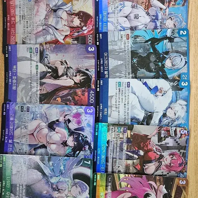 [BUNJANG] Niki 8th Series Full Set Rare Cards / 니케 8탄 전종 레어 판매합니다