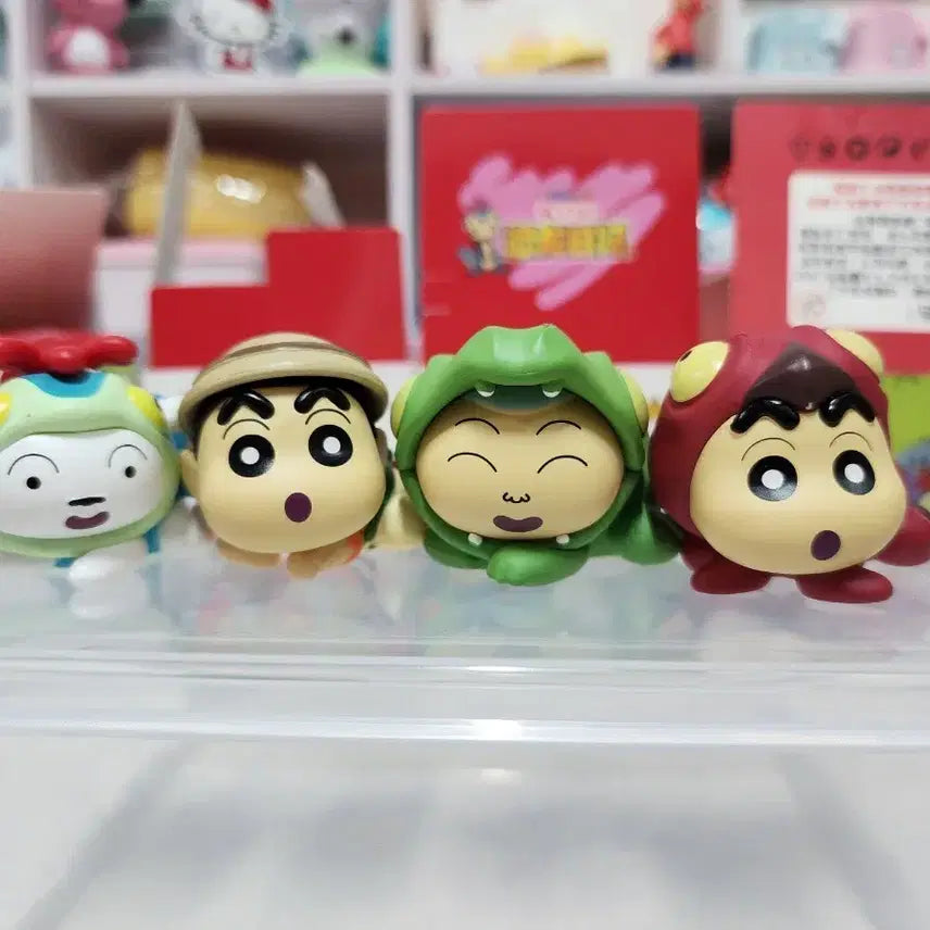 [BUNJANG] Crayon Shin-chan Figure Set (4 Types) / 새상품 짱구는 못말려 피규어 4종일괄