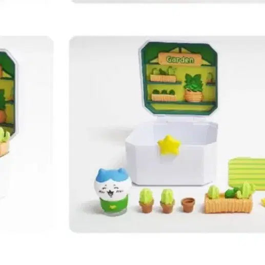 [BUNJANG] Fuchico Compact Shop Hachiwara Figure / 먼작귀 콤팩트샵 피규어 하치와레