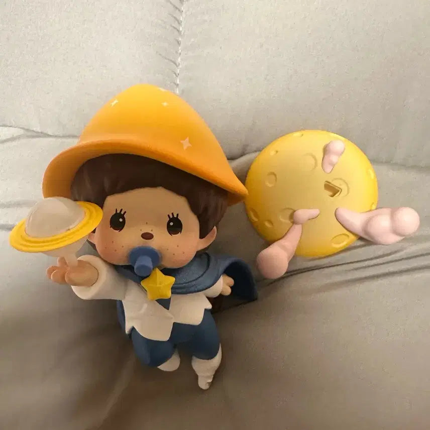 [BUNJANG] Monchhichi Time Traveler Figure / 몬치치 시간여행 피규어