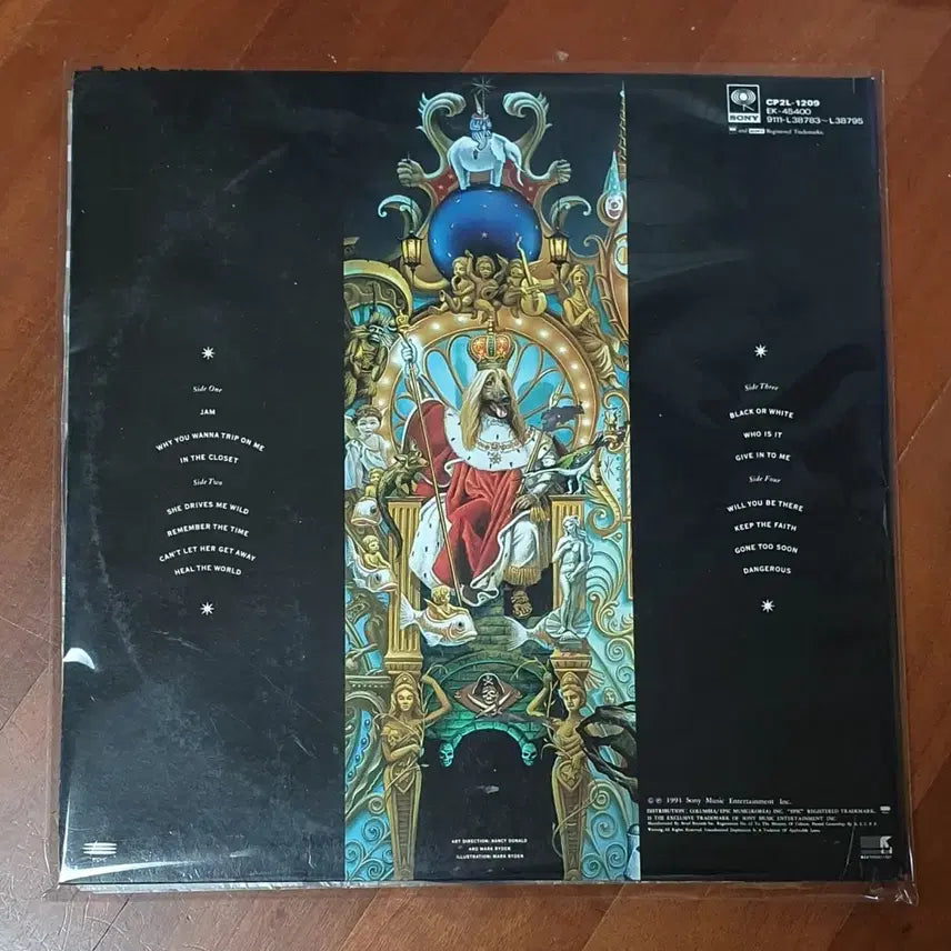 [BUNJANG] Michael Jackson Dangerous 2LP 1991 NM / 마이클잭슨 데인저러스2lp 1991 nm