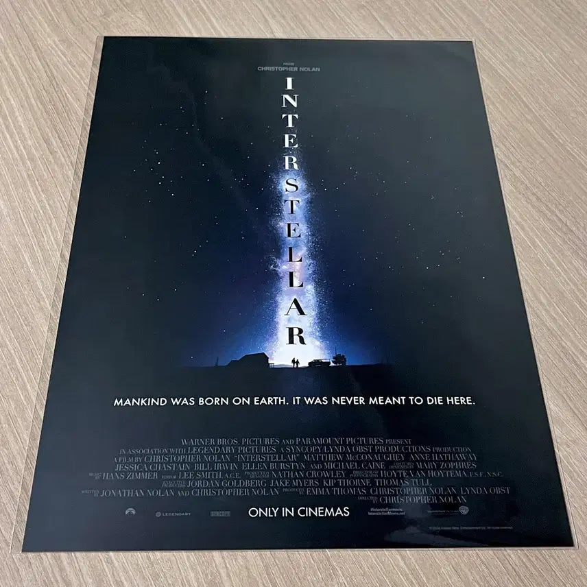[BUNJANG] Interstellar IMAX Masterpiece Exhibition A3 Poster / 인터스텔라 아이맥스 마스터피스 기획전 포스터