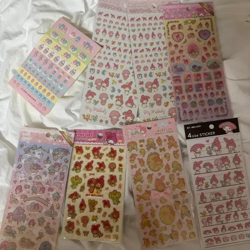 [BUNJANG] Sanrio My Melody Character Sticker Set / <새상품> 산리오 스티커