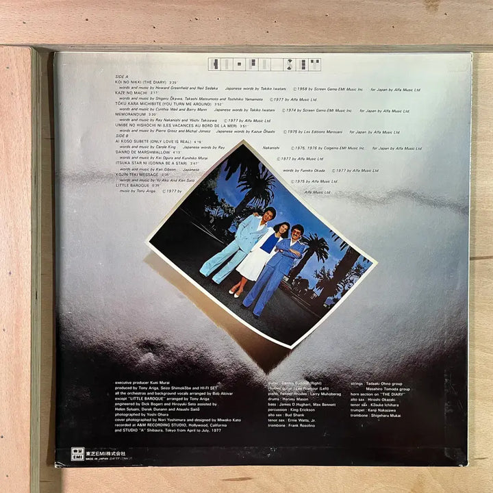 [BUNJANG] Hi Fi Set The Diary 1977 Japanese LP / Hi Fi Set The Diary 일본 1977년 LP