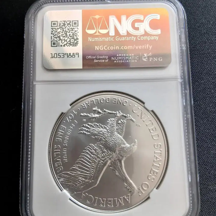 [BUNJANG] 2024 West Point Mint Eagle Silver Dollar MS69 - Early Releases / 2024년 웨스트포인트 이글 은화 MS69