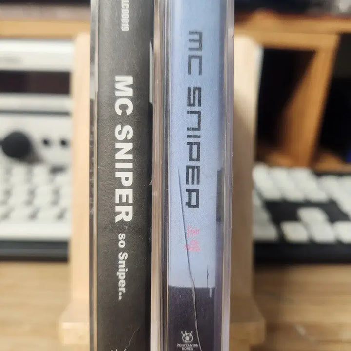[BUNJANG] MC Sniper 1st &amp; 2nd Album Cassette Tape Set / 엠씨스나이퍼 1,2집 카세트테이프, 미개봉 포함
