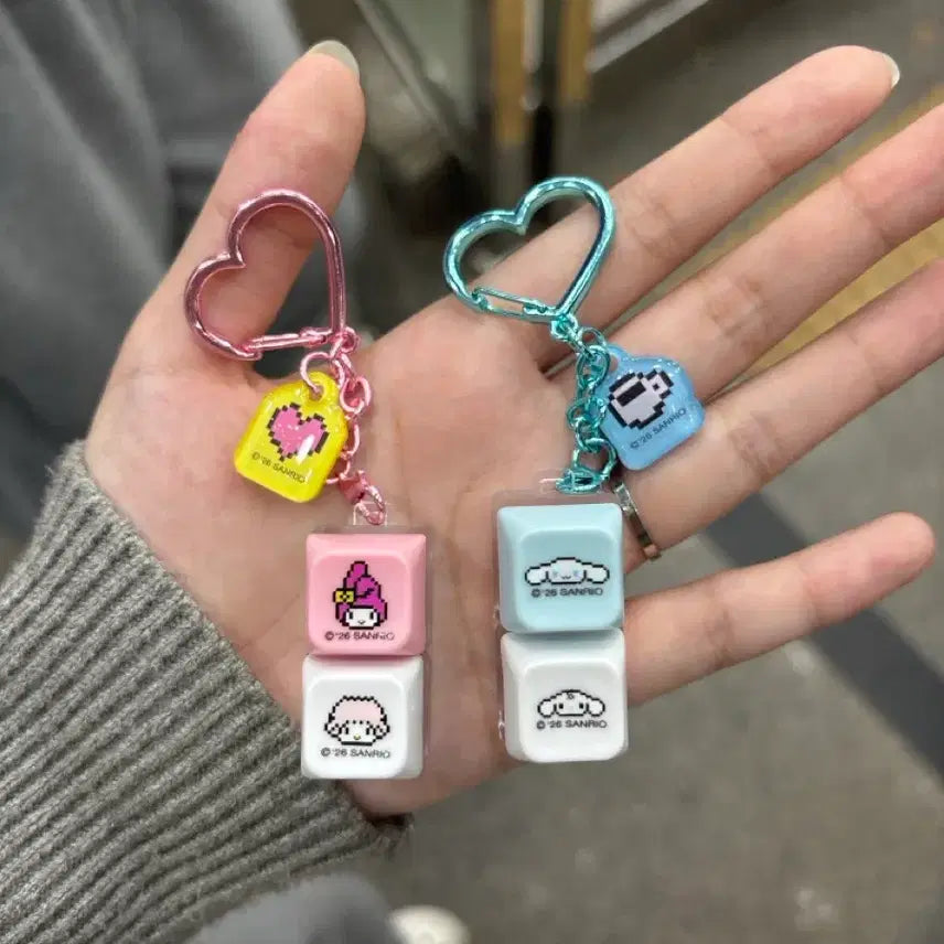 [BUNJANG] Sanrio 2-Slot Keycap Set / 산리오 키캡 2구