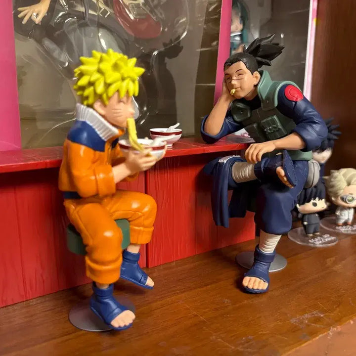 [BUNJANG] Naruto Iruka Ichiraku Ramen Figure Bundle Set / 나루토 이루카 일락라멘 피규어