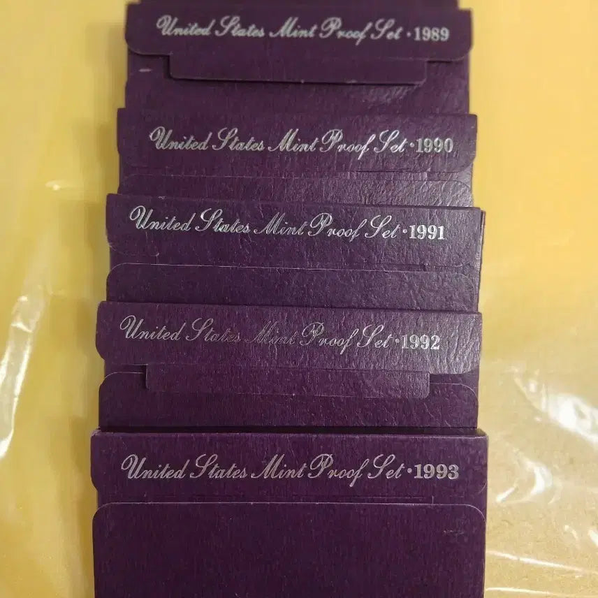 [BUNJANG] US Mint Commemorative Coin Set 1988-1993 (6-Coin Set) / 미국 조폐국 기념주화 세트 1988-1993 6종 세트