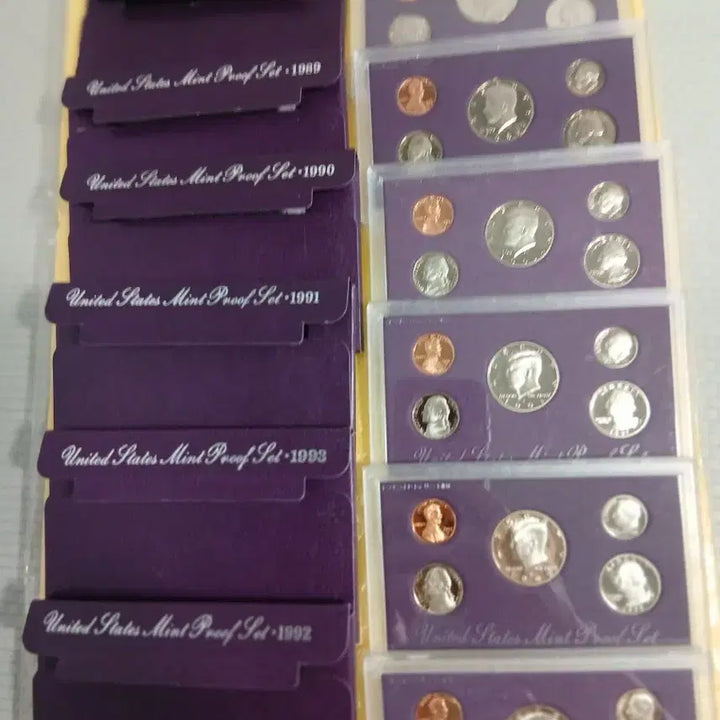 [BUNJANG] US Mint Commemorative Coin Set 1988-1993 (6-Coin Set) / 미국 조폐국 기념주화 세트 1988-1993 6종 세트