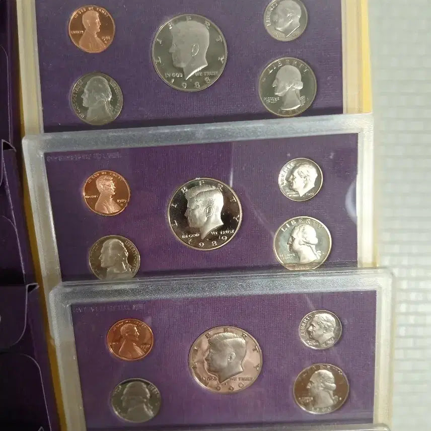 [BUNJANG] US Mint Commemorative Coin Set 1988-1993 (6-Coin Set) / 미국 조폐국 기념주화 세트 1988-1993 6종 세트