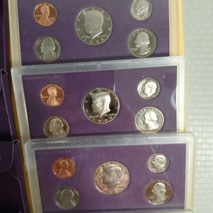 [BUNJANG] US Mint Commemorative Coin Set 1988-1993 (6-Coin Set) / 미국 조폐국 기념주화 세트 1988-1993 6종 세트