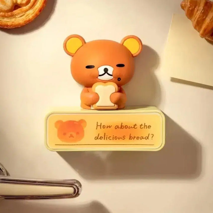 [BUNJANG] Rilakkuma Bakery Bread Magnet / 리락쿠마 베이커리 마그넷 식빵