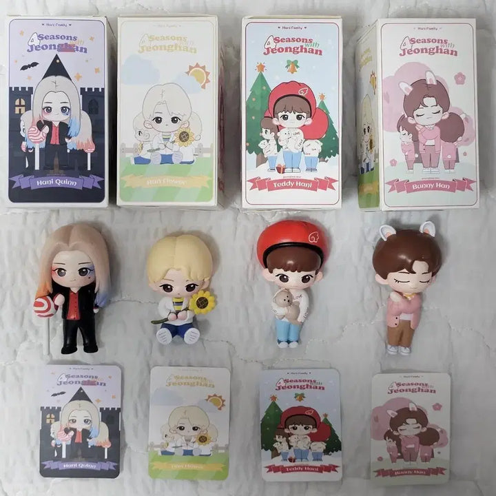 [BUNJANG] SEVENTEEN Jeonghan Figure Bundle Set / 세븐틴 정한바 피규어 일괄양도해요
