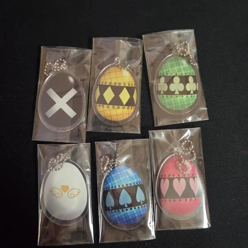[BUNJANG] Shugoal Charm Bundle Set / 캐릭캐릭체인지 캐캐체 수호알 키링일괄