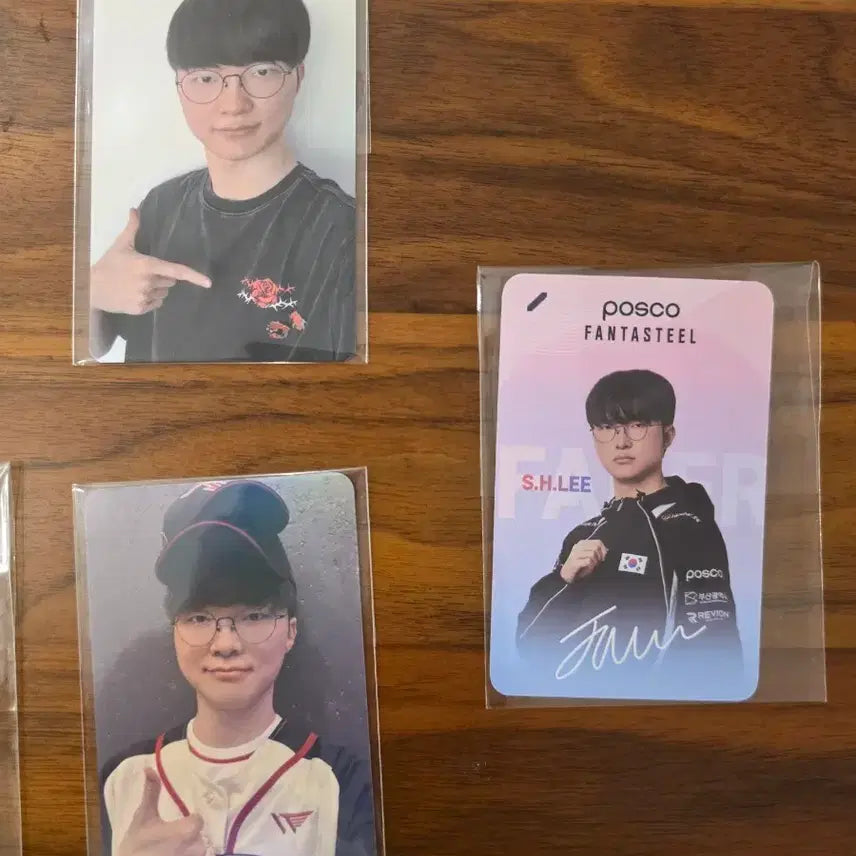 [BUNJANG] T1 Faker 7 Types Photocard Bundle Set / T1 티원 페이커 포토카드 7종 일괄 판매 / Faker