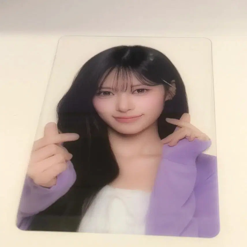 [BUNJANG] RESCENE Rebe Transparent Photocard / [새상품] 리센느빵 리센느 리브 투명 포토카드