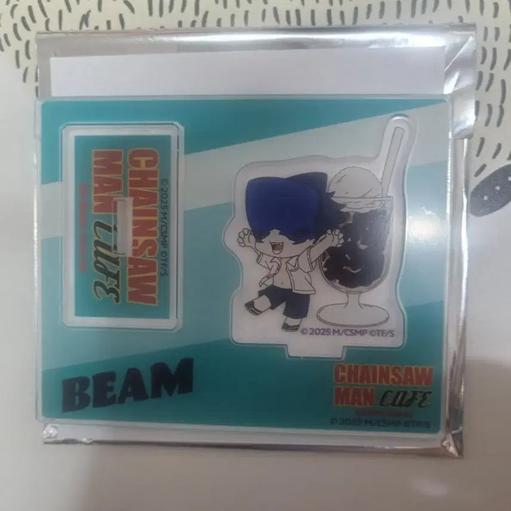 [BUNJANG] Chainsaw Man Cafe Acrylic Stand Beam / 체인소맨 카페 아크릴 스탠드 빔