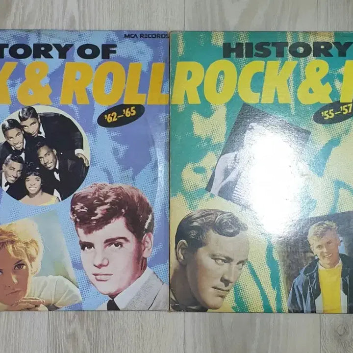 [BUNJANG] History of Rock &amp; Roll 2x LP Vinyl Set / History of Rock &amp; Roll 앨범 LP 2개