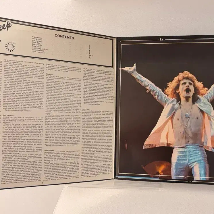 [BUNJANG] Uriah Heep Live 2LP Record / 유라이어 힙 라이브 2LP 레코드 Uriah Heep Live