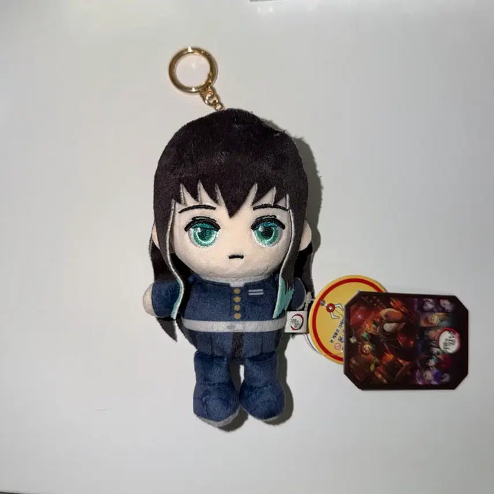 [BUNJANG] Demon Slayer Muichiro Tokito Plush Keychain New / 귀멸의칼날 귀칼 무이치로 인형 키링 새상품