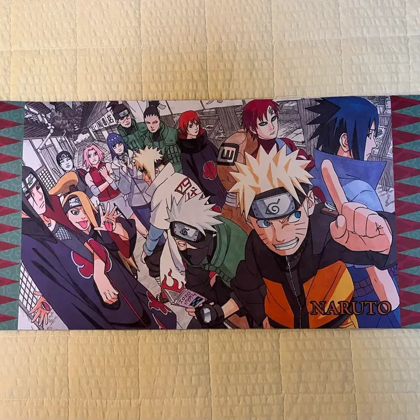 [BUNJANG] Naruto Jump Shop Desk Mat / 나루토 점프샵 데스크매트 장패드 테이블매트