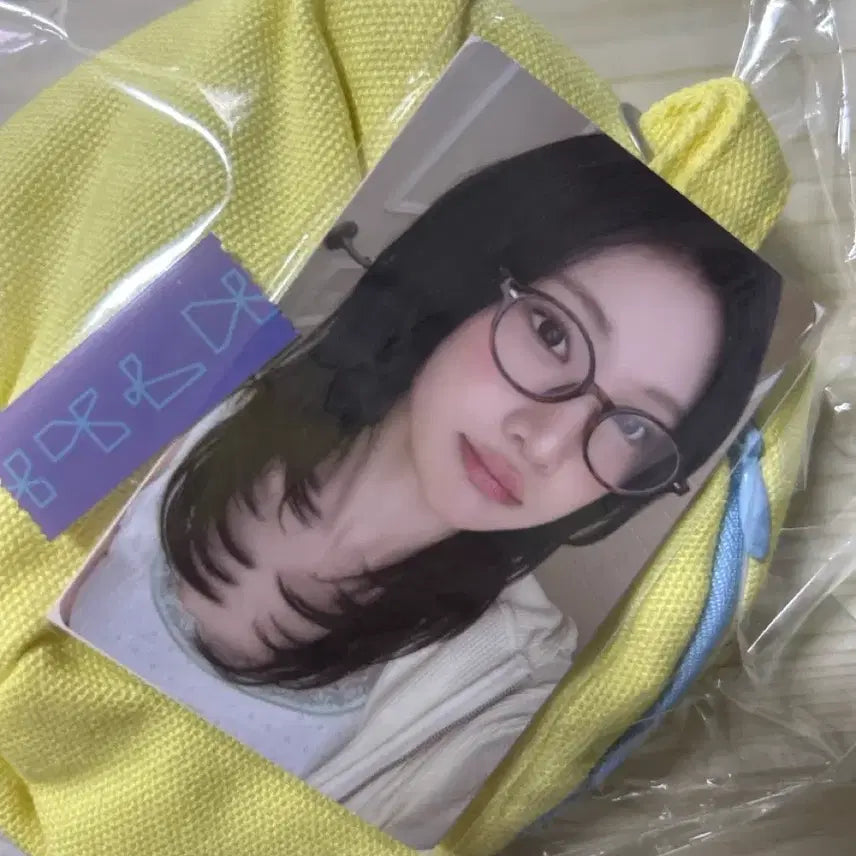 [BUNJANG] JooE Photocard Pouch Lemonade Pop-up / 하투하 하뀨하 주은 포카 파우치 레몬탱 팝업