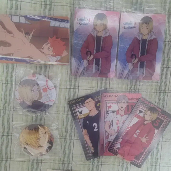 [BUNJANG] Haikyuu!! Kenma Kozume Focused Merchandise Set / 하이큐 굿즈 세트 (켄마 위주)